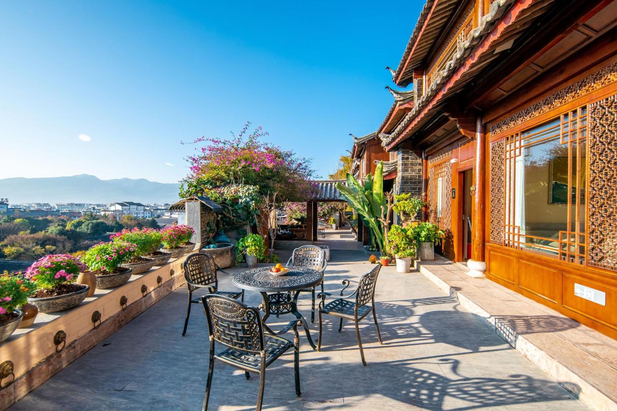 Lijiang Byw Mount View Inn Luaran gambar